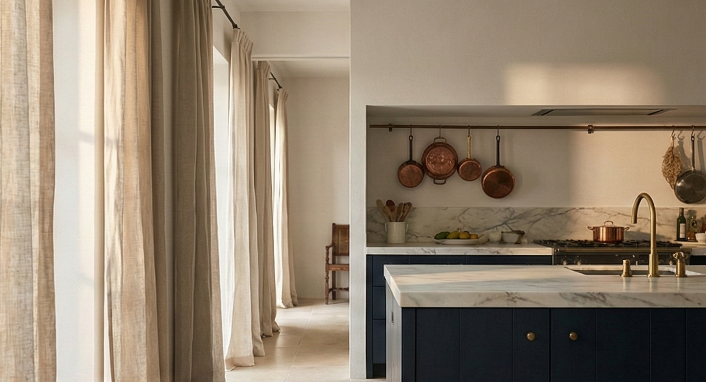 Interior cocina lujo